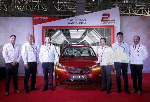 Honda Cars India reaches two-million production milestone
